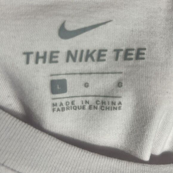 🔥🔥 NIKE Graphic Tee - Higher Quality RARE T-Shirt - Men Sz L - PERFECT - Worn - Picture 6 of 6